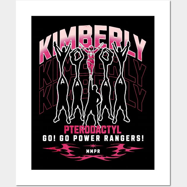 Pink Power Ranger Wall Art by Cun-Tees!